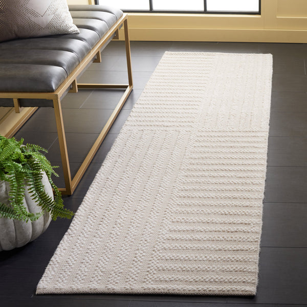 Safavieh Natura Exquisite Hand-woven Area Rug – Modern Design With Timeless Craftsmanship For Any Space Ivory 60% Wool,40% Cotton Nat227a-4
