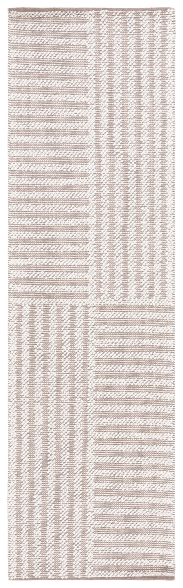 Safavieh Natura Exquisite Hand-woven Area Rug – Modern Design With Timeless Craftsmanship For Any Space Ivory ,Taupe 60% Wool,40% Cotton Nat227e-6sq