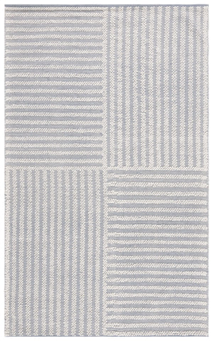 Safavieh Natura Exquisite Hand-woven Area Rug – Modern Design With Timeless Craftsmanship For Any Space Ivory ,Grey 60% Wool,40% Cotton Nat227f-6sq
