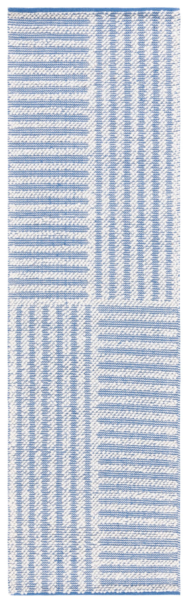 Safavieh Natura Exquisite Hand-woven Area Rug – Modern Design With Timeless Craftsmanship For Any Space Ivory ,Blue 60% Wool,40% Cotton Nat227m-3