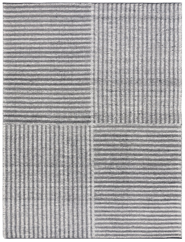 Safavieh Natura Exquisite Hand-woven Area Rug – Modern Design With Timeless Craftsmanship For Any Space Ivory ,Black 60% Wool,40% Cotton Nat227z-6sq