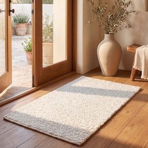 Safavieh Natura Handwoven Wool Accent Rug Artisan Crafted for Entryways and Cozy Small Spaces Ivory NAT228A-2
