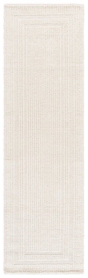 Safavieh Natura Hand-Loomed Ivory Wool Rug — Timeless Scandinavian Minimalist Design, Durable Natural Comfort 3'-0" x 5'-0" NAT229A-3