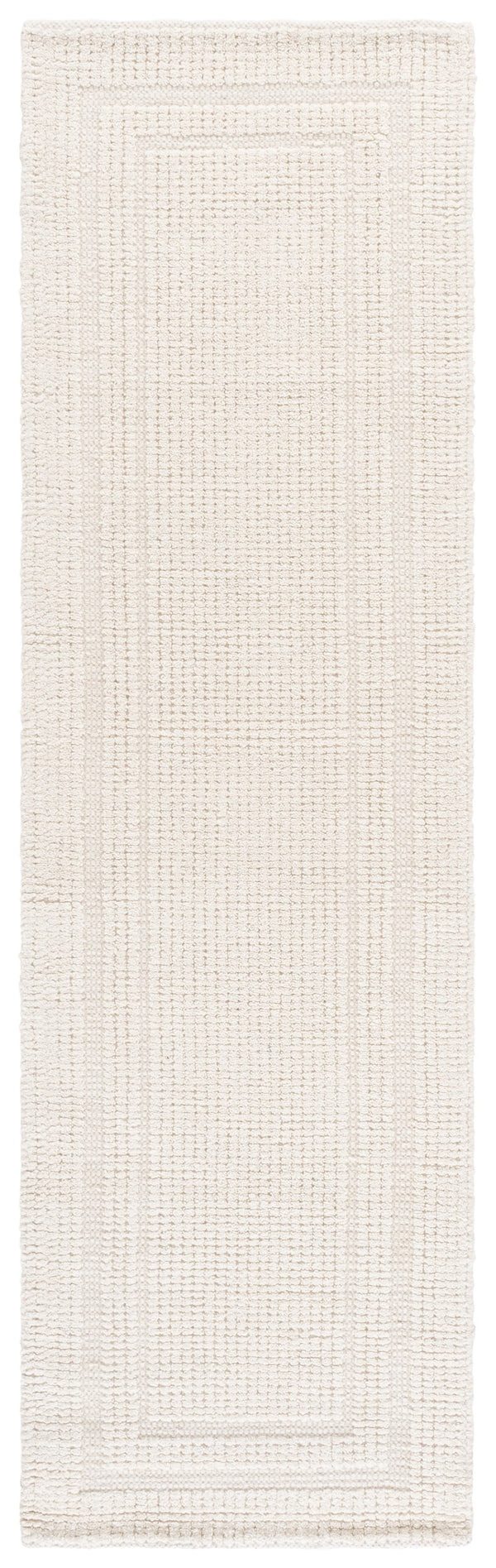 Safavieh Natura Hand-Loomed Ivory Wool Rug — Timeless Scandinavian Minimalist Design, Durable Natural Comfort 3'-0" x 5'-0" NAT229A-3