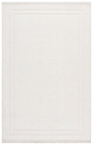 Safavieh Natura Hand-Loomed Ivory Wool Rug — Timeless Scandinavian Minimalist Design, Durable Natural Comfort 3'-0" x 5'-0" NAT229A-3