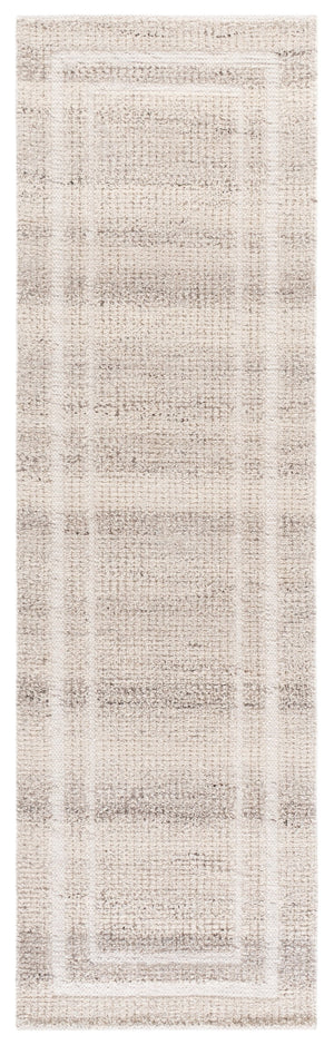 Safavieh Natura Hand-Loomed Taupe Runner Rug — 100% Wool, Low-Profile Durable Scandinavian Style For Hallways 2'-3" x 8'-0" NAT229E-28