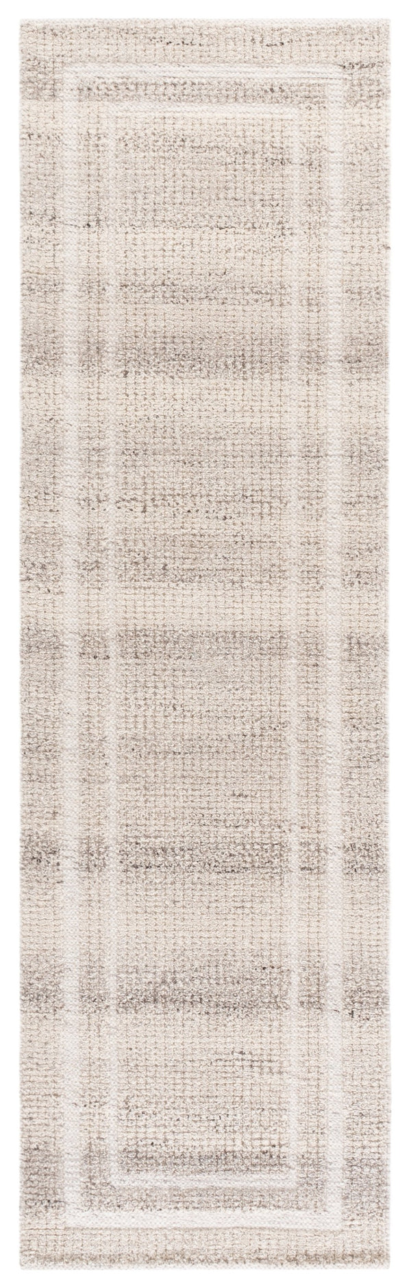 Safavieh Natura Hand-Loomed Wool Rug In Soft Taupe — Low-Profile Texture, Timeless Scandinavian-Modern Warmth And Quality 6'-0" x 6'-0" NAT229E-6SQ