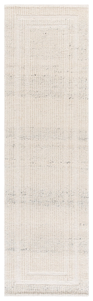 Safavieh Natura Hand-Woven Grey Wool Rug — Scandinavian-Inspired Plush Texture, Durable Indian Craftsmanship 4'-0" x 6'-0" NAT229F-4