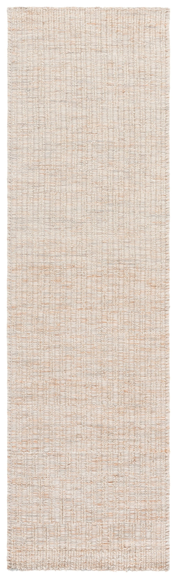 Safavieh Natura Handwoven Wool Area Rug In Grey And Rust Tones — Low‑Profile, Durable, Artisanal Warmth For Modern Spaces 3'-0" x 5'-0" NAT230F-3