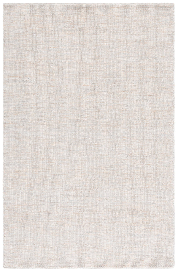 Safavieh Natura Handwoven Wool Area Rug In Grey And Rust Tones — Low‑Profile, Durable, Artisanal Warmth For Modern Spaces 3'-0" x 5'-0" NAT230F-3