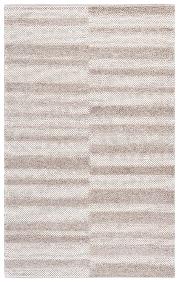 Safavieh Natura Elegant Handloomed Area Rug - Versatile Medium Rectangle For Living Spaces And Offices Beige ,Ivory 60% Wool 30% Pet Yarn,10% Cotton Nat231b-5