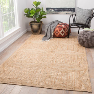 Jaipur Living Naturals Tobago Abel Coastal Transitional Handmade Indoor Rug Beige 3'x10'