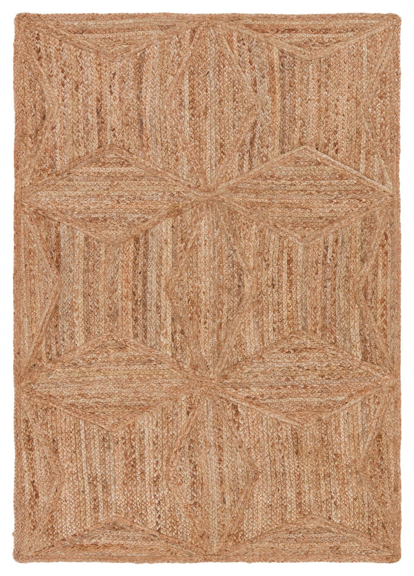 Jaipur Living Naturals Tobago Abel Coastal Transitional Handmade Indoor Rug Beige 4'x6'