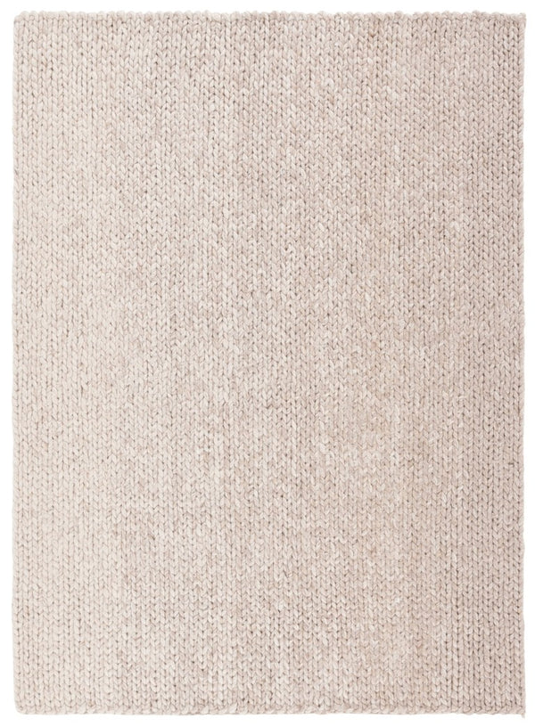 Safavieh Natura Handwoven Wool Viscose Area Rug Soft Tonal Weave for Living Room or Bedroom Beige NAT254B-5
