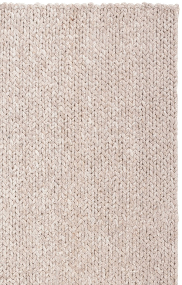 Safavieh Natura Handwoven Wool Viscose Area Rug Soft Tonal Weave for Living Room or Bedroom Beige NAT254B-5