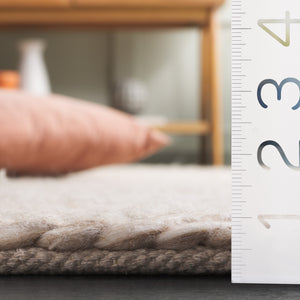 Safavieh Natura 254e Beige Taupe Beige ,Taupe 70% Wool,20% Viscose,10% Cotton Nat254e-5