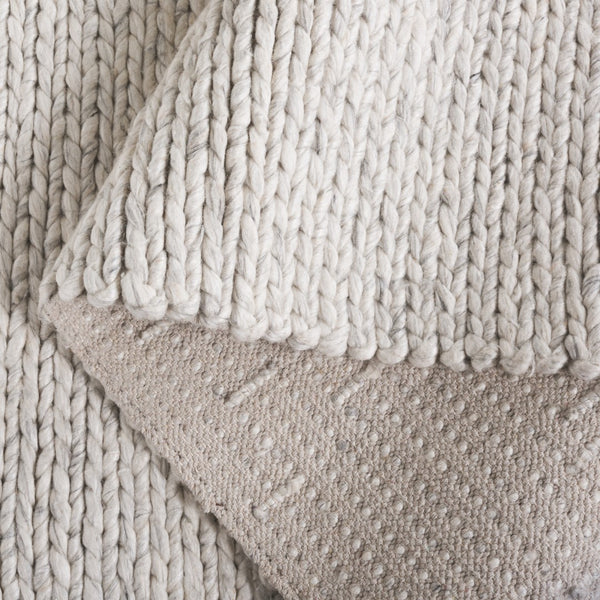 Safavieh Natura 254g Light Grey Beige Light Grey ,Beige 70% Wool,20% Viscose,10% Cotton Nat254g-4