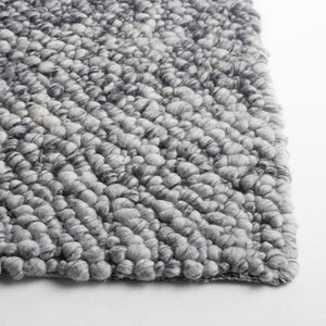 Safavieh Natura Hand-Woven Wool Viscose Area Rug Plush Pile Modern Living Room Accent Grey NAT255F-5