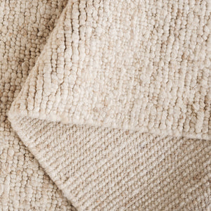 Safavieh Natura Handcrafted Area Rug - Elegant Minimalist Design For Luxurious Comfort And Timeless Style Ivory ,Beige 70% Wool,20% Nylon,10% Cotton Nat257a-6