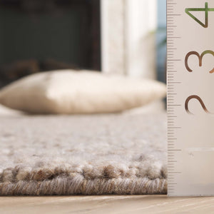 Safavieh Natura Handcrafted Area Rug - Elegant Minimalist Design For Luxurious Comfort And Timeless Style Beige 70% Wool,20% Nylon,10% Cotton Nat257b-3