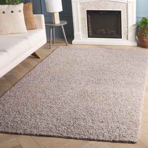 Safavieh Natura Handcrafted Area Rug - Elegant Minimalist Design For Luxurious Comfort And Timeless Style Beige 70% Wool,20% Nylon,10% Cotton Nat257b-3