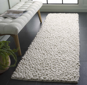 Safavieh Natura Hand-woven Area Rug – Luxurious 6 Ft Diameter For Contemporary Elegance And Comfort Ivory 70% Wool,20% Viscose,10% Cotton Nat258a-28