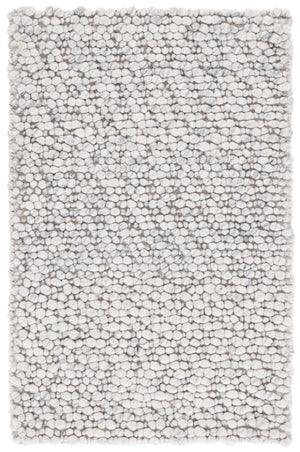 Safavieh Natura Hand-woven Area Rug – Luxurious 6 Ft Diameter For Contemporary Elegance And Comfort Light Grey 70% Wool,20% Viscose,10% Cotton Nat258g-6r