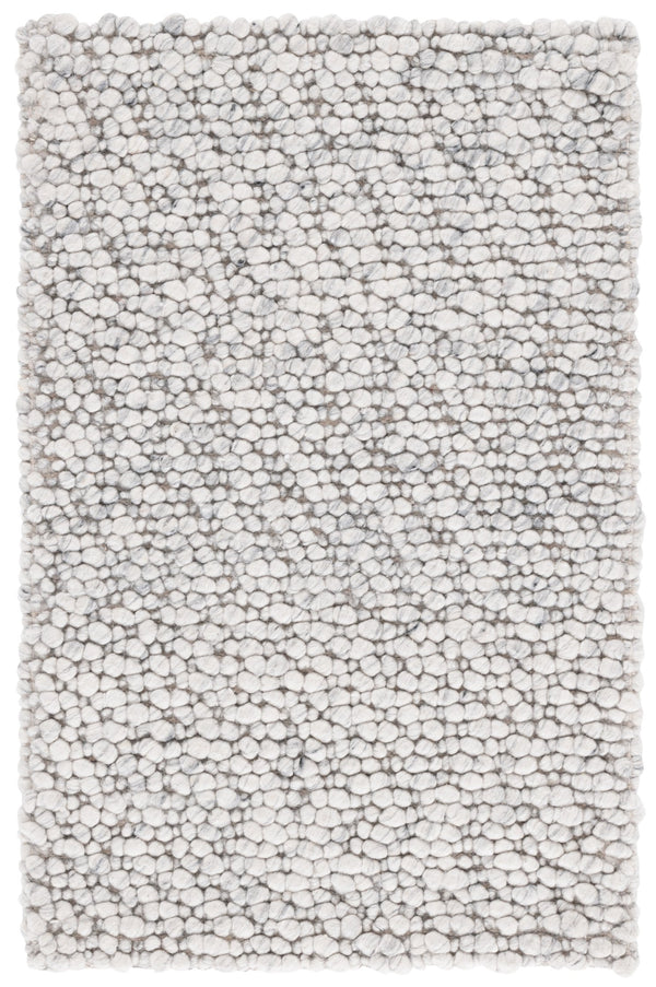 Safavieh Natura Hand-woven Area Rug – Luxurious 6 Ft Diameter For Contemporary Elegance And Comfort Light Grey 70% Wool,20% Viscose,10% Cotton Nat258g-6r