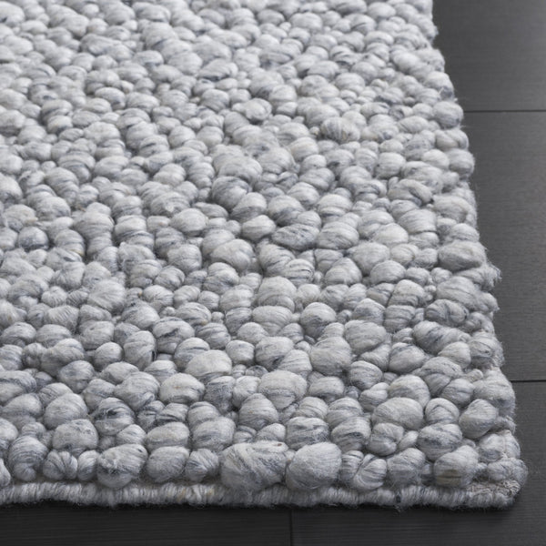 Safavieh Natura Hand-woven Area Rug – Luxurious 6 Ft Diameter For Contemporary Elegance And Comfort Light Grey 70% Wool,20% Viscose,10% Cotton Nat258g-6r