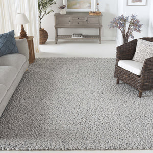 Safavieh Natura Hand-woven Area Rug – Luxurious 6 Ft Diameter For Contemporary Elegance And Comfort Light Grey 70% Wool,20% Viscose,10% Cotton Nat258g-6r