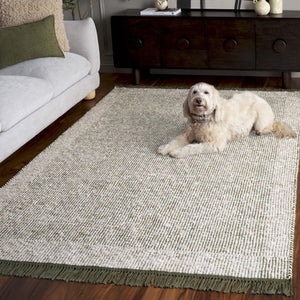 Safavieh Natura Hand Woven Runner Rug – Luxurious Modern Style For Hallways, Artisanal Charm And Elegance Green ,Ivory 70% Wool,20% Cotton,10% Polyester Nat259y-5