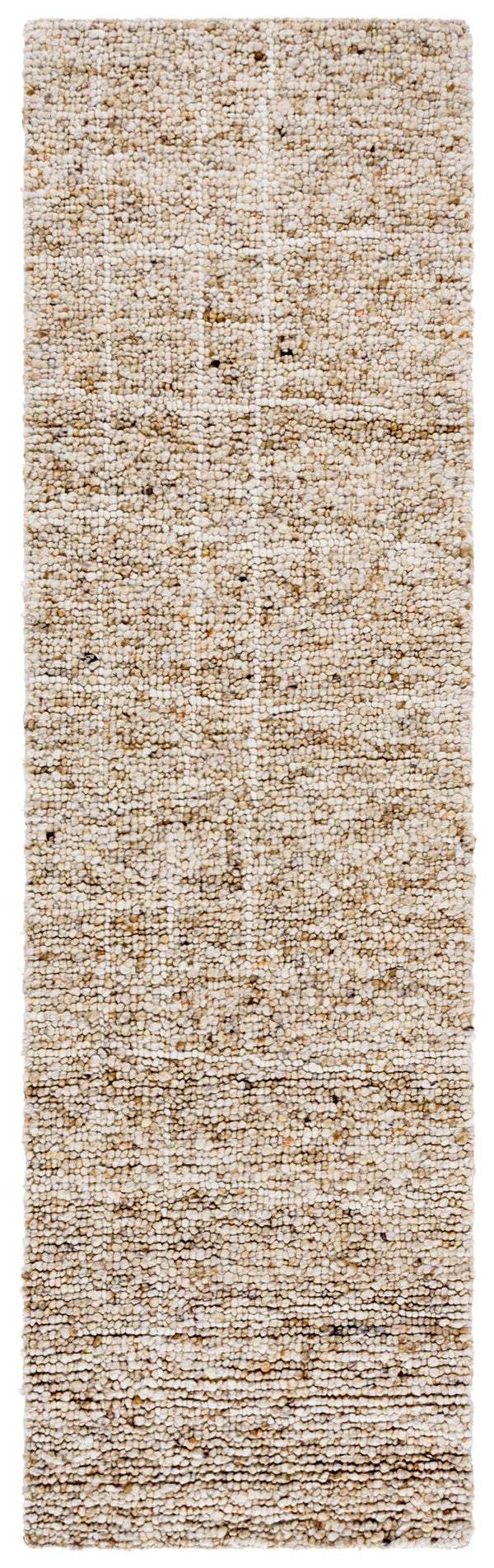 Safavieh Natura Handwoven Runner Rug - Luxurious Modern Design For Hallways And Entryways, Crafted In India Beige ,Ivory 70% Wool,20% Nylon,10% Cotton Nat260b-28