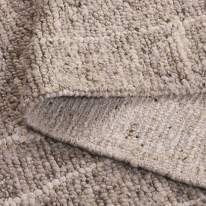 Safavieh Natura Handwoven Runner Rug - Luxurious Modern Design For Hallways And Entryways, Crafted In India Taupe ,Ivory 70% Wool,20% Nylon,10% Cotton Nat260e-5