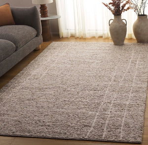 Safavieh Natura Handwoven Area Rug - Luxurious Comfort And Timeless Elegance For Modern Home Decor Spaces Taupe ,Ivory 70% Wool,20% Nylon,10% Cotton Nat260e-3