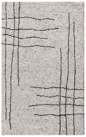 Safavieh Natura Handwoven Area Rug - Luxurious Comfort And Timeless Elegance For Modern Home Decor Spaces Grey ,Black 70% Wool,20% Nylon,10% Cotton Nat260f-8