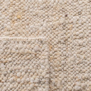 Safavieh Natura Hand Woven Elegant Wool And Cotton Accent For Hallways, Perfect For Minimalist Interiors Ivory 80% Wool And 20% Cotton Nat263a-210