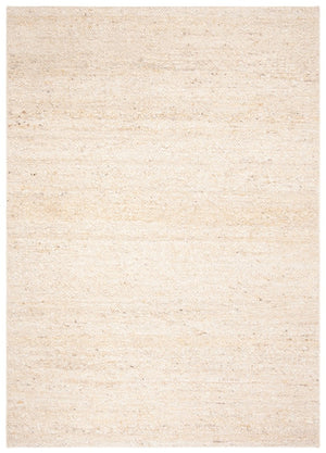 Safavieh Natura Handwoven Wool Cotton Ivory Accent Rug for Entryways Bedside and Reading Nooks Off-White 6'-0" x 9'-0" NAT263A-6