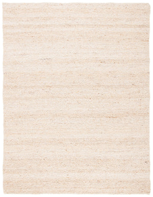 Safavieh Natura Hand Woven Elegant Wool And Cotton Accent For Hallways, Perfect For Minimalist Interiors Ivory 80% Wool And 20% Cotton Nat263a-210