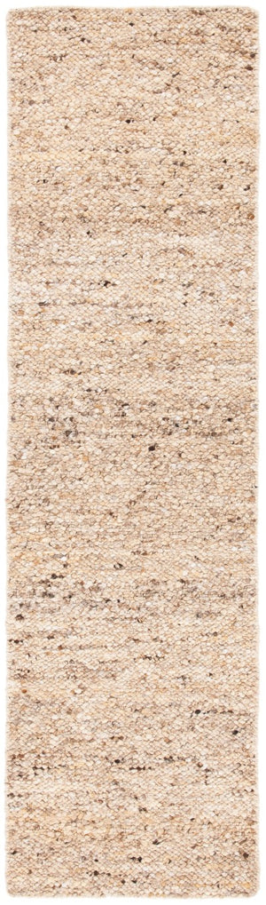 Safavieh Natura Handwoven Wool Cotton Ivory Accent Rug for Entryways Bedside and Reading Nooks Beige 2'-3" x 7'-0" NAT263B-27