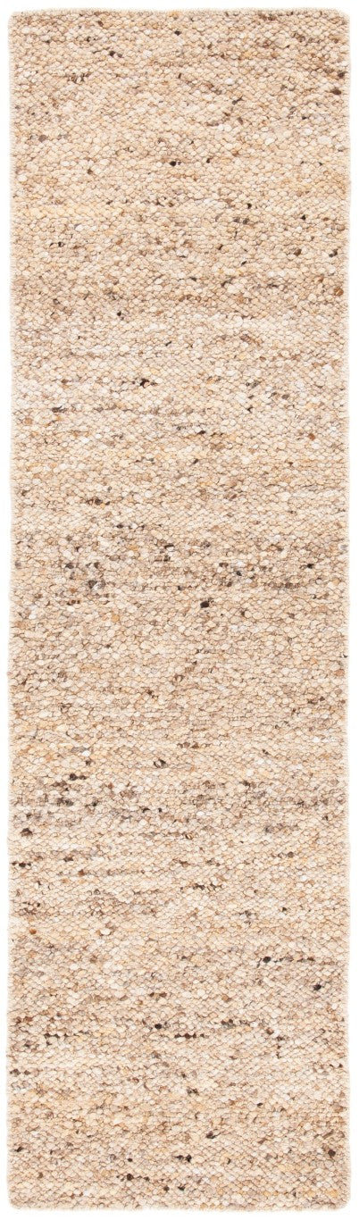 Safavieh Natura Handwoven Wool Cotton Ivory Accent Rug for Entryways Bedside and Reading Nooks Beige 2'-3" x 7'-0" NAT263B-27