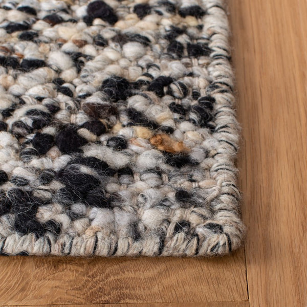 Safavieh Natura Handwoven Wool Cotton Ivory Accent Rug for Entryways Bedside and Reading Nooks Beige Grey 9'-0" x 12'-0" NAT263F-9