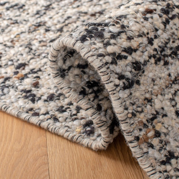 Safavieh Natura Handwoven Wool Cotton Ivory Accent Rug for Entryways Bedside and Reading Nooks Beige Grey 9'-0" x 12'-0" NAT263F-9