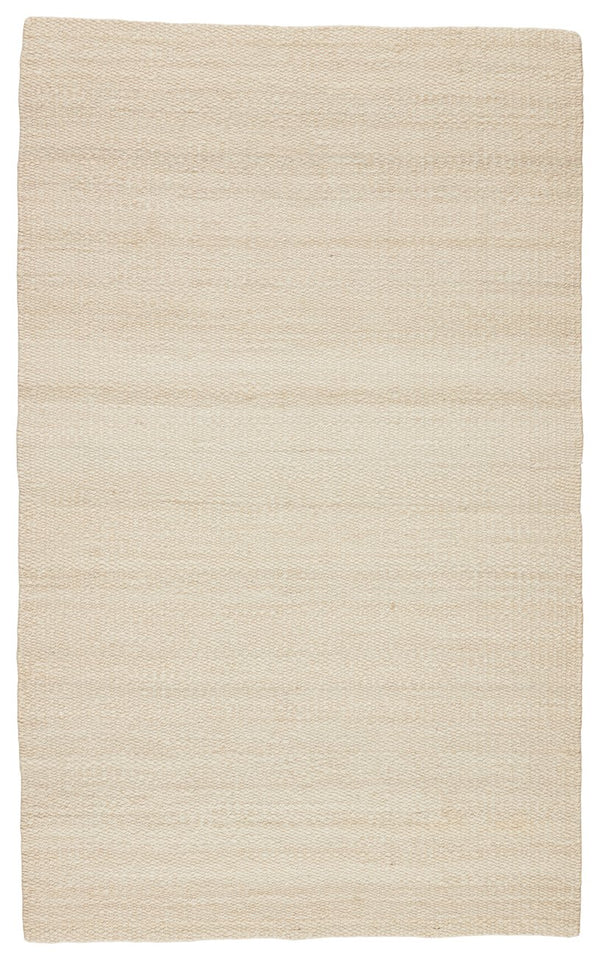 Jaipur Living Naturals Tobago Hutton Nat27 Handwoven Handmade 100% Jute Solids Solid Indoor Rug Ivory 100% Jute Rug138260