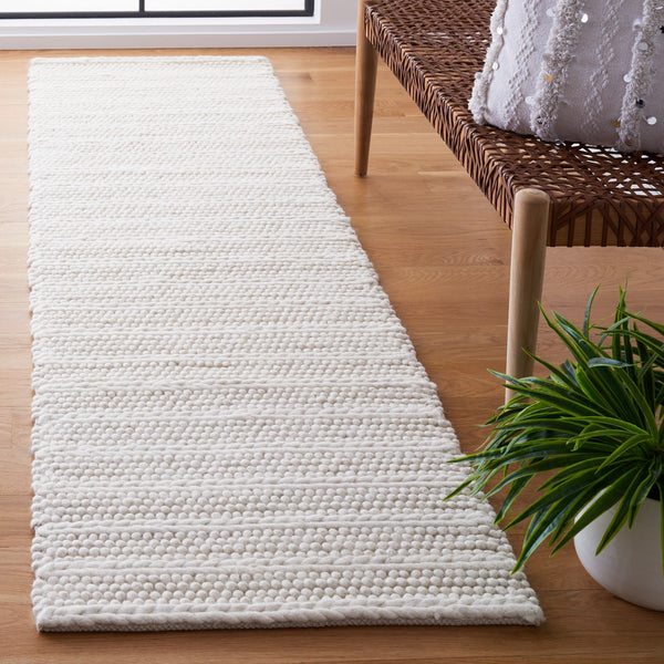 Safavieh Natura 280 Flat Weave Bohemian Rug Ivory 8' x 8' Round