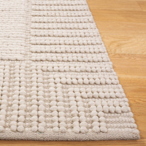 Safavieh Natura Bohemian-inspired Runner Rug - Handcrafted Elegance For Hallways And Entryways, Durable Comfort Ivory 80% Wool,20% Cotton Nat286a-5