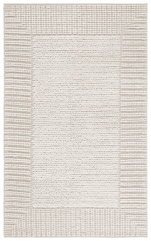 Safavieh Natura Bohemian-inspired Runner Rug - Handcrafted Elegance For Hallways And Entryways, Durable Comfort Ivory 80% Wool,20% Cotton Nat286a-5