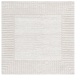Safavieh Natura Handcrafted Bohemian Area Rug - Luxurious Wool And Cotton Blend For Timeless Elegance Ivory 80% Wool,20% Cotton Nat286a-8