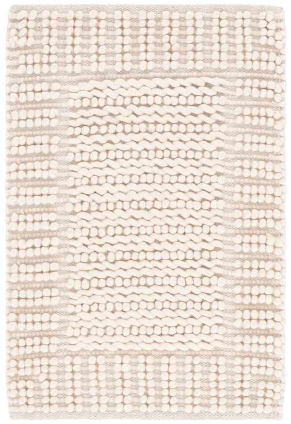 Safavieh Natura Handcrafted Bohemian Area Rug - Luxurious Wool And Cotton Blend For Timeless Elegance Beige 80% Wool,20% Cotton Nat286b-6