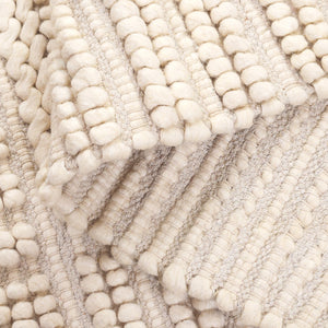 Safavieh Natura Bohemian-inspired Runner Rug - Handcrafted Elegance For Hallways And Entryways, Durable Comfort Beige 80% Wool,20% Cotton Nat286b-5