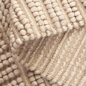 Safavieh Natura Bohemian-inspired Runner Rug - Handcrafted Elegance For Hallways And Entryways, Durable Comfort Taupe 80% Wool,20% Cotton Nat286e-5